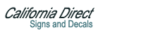 California Direct Signs and Decals